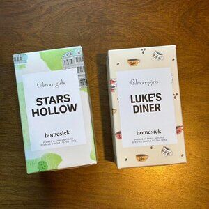 Homesick Gilmore Girls candle set